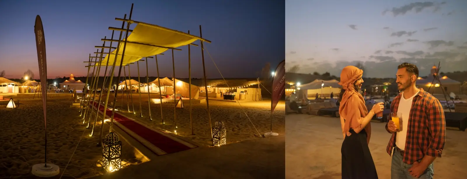 Caravanserai Desert Dinner With Optional Transfers