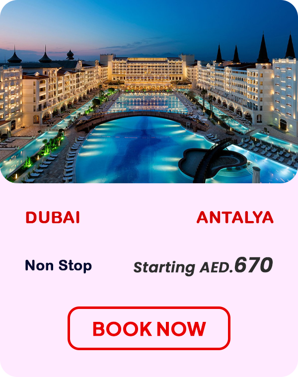 Dubai to antalya