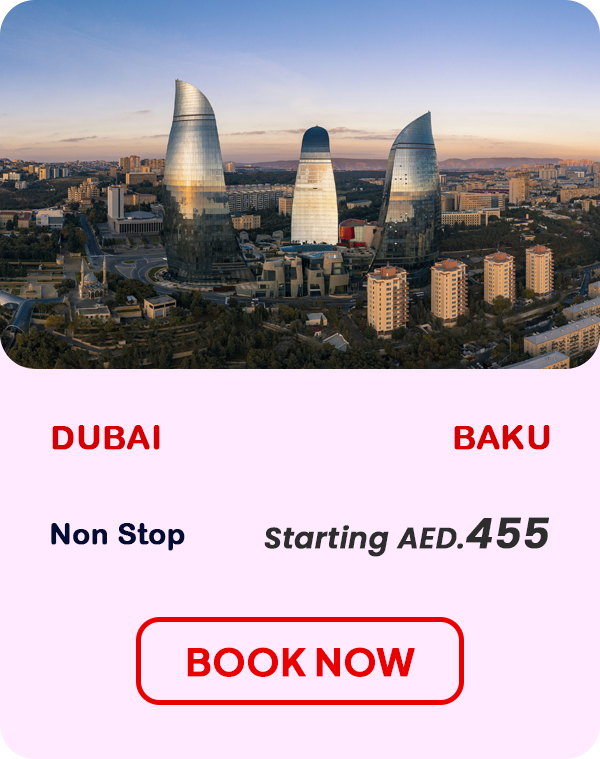 Dubai to baku