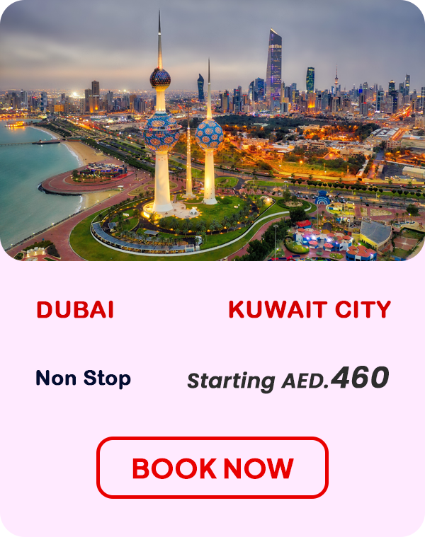 Dubai to kuwait city