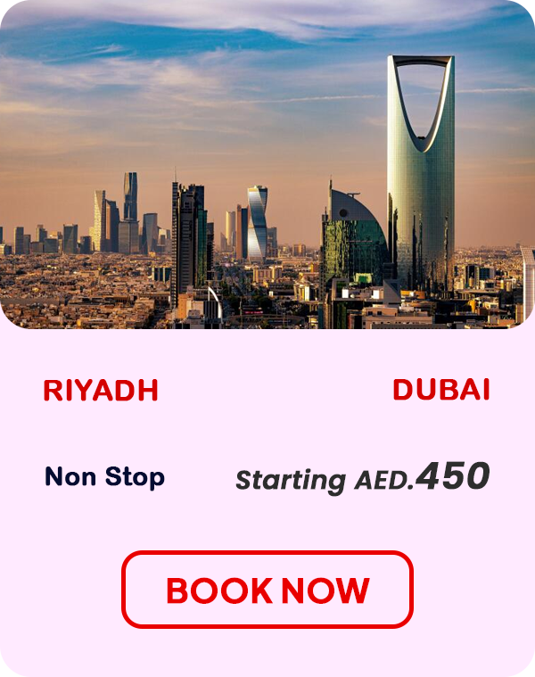 Dubai to riyadh