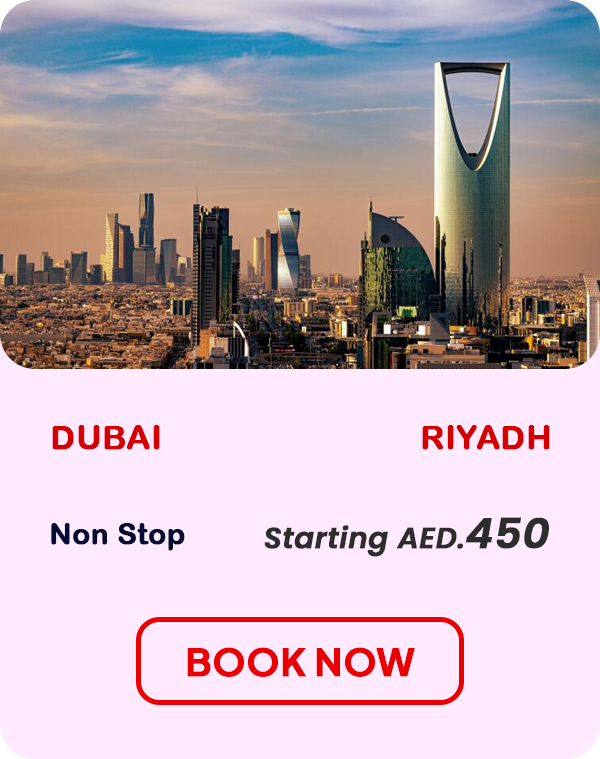 Dubai to riyadh